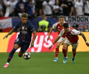 Liga mistrzów. Mecz PSG - Arsenal