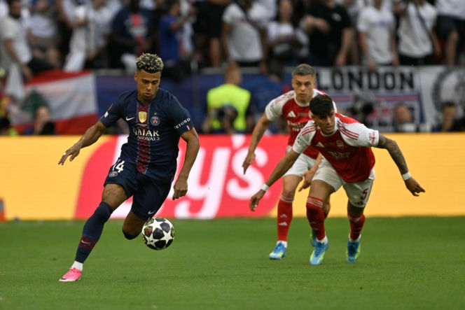 Liga mistrzów. Mecz PSG - Arsenal