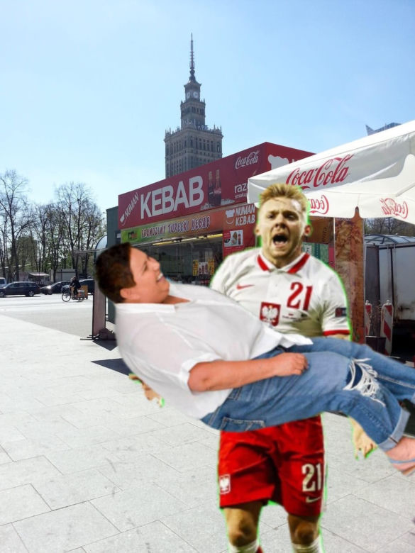 Kamil Jóźwiak i Dorota Wellman