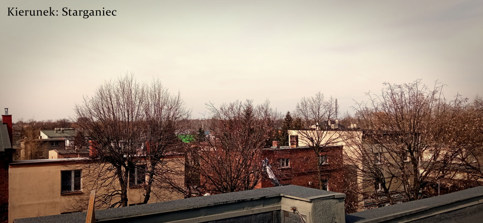 Widok na Piotrowice z góry. Piękna panorama dzielnicy