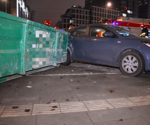 Wielka kraksa w centrum Warszawy