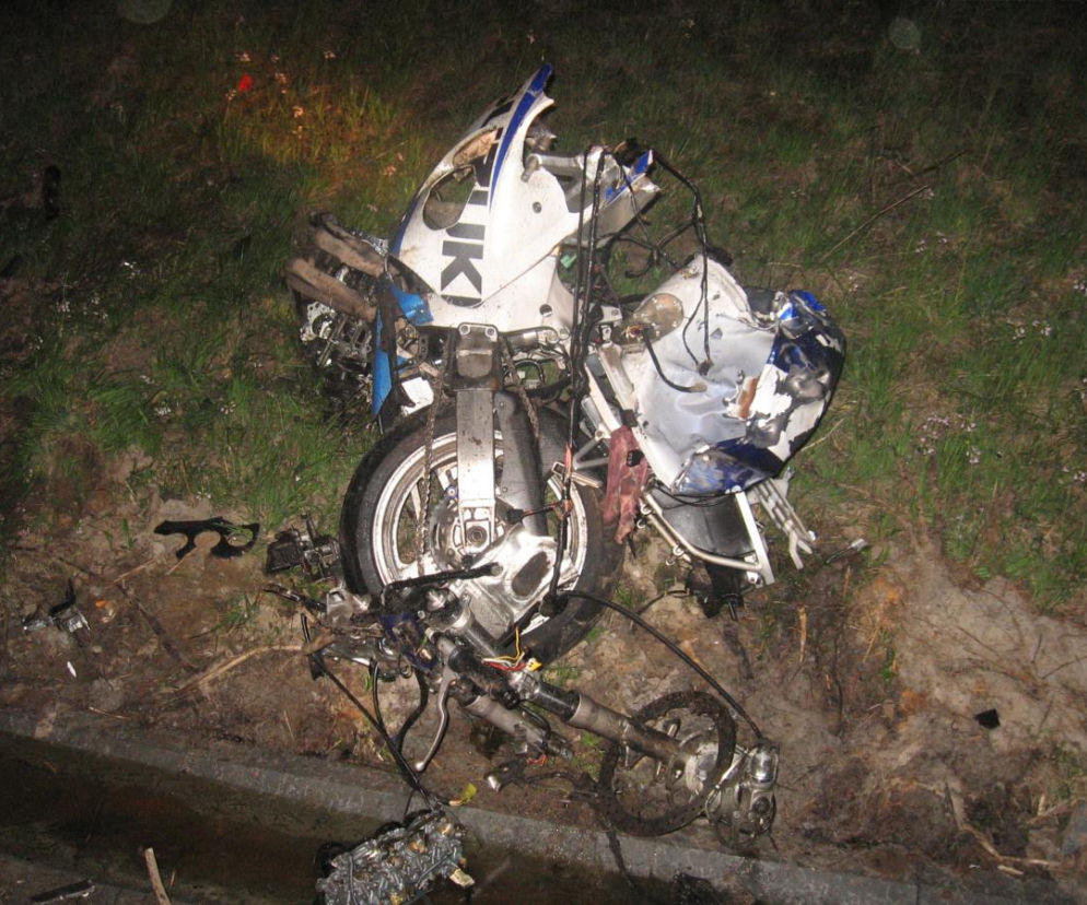 Śmiertelne wypadki motocyklistów w Krakowie i Chabówce. Policja apeluje o ostrożność [ZDJĘCIA]
