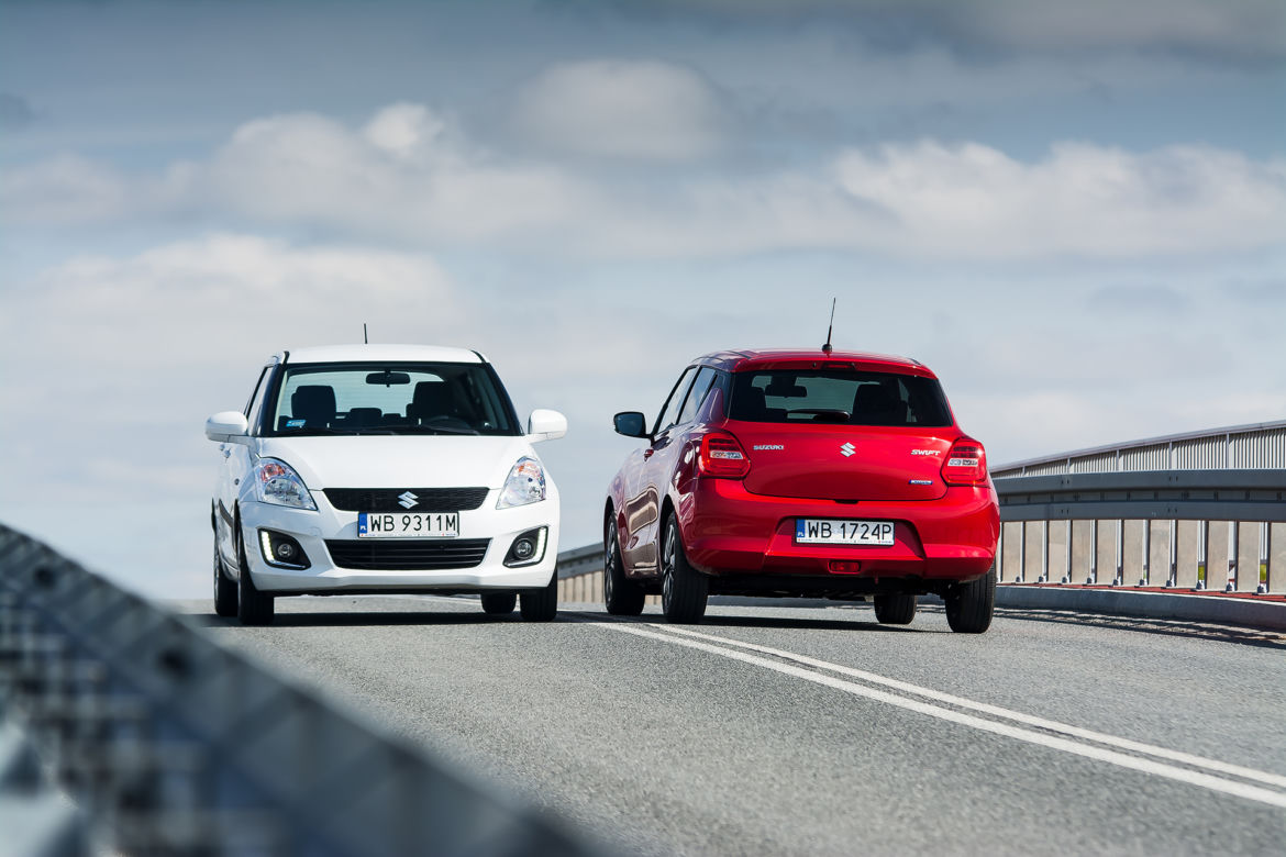 Dwie generacje Suzuki Swift