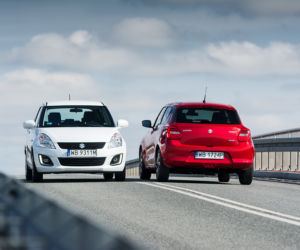 Dwie generacje Suzuki Swift