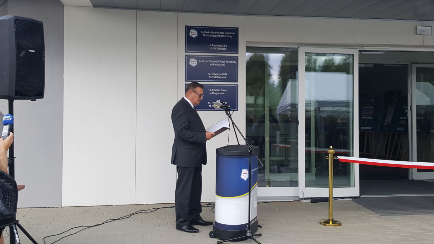 Białystok. Siedziba Komendy Wojewódzkiej Ochotniczych Hufców Pracy