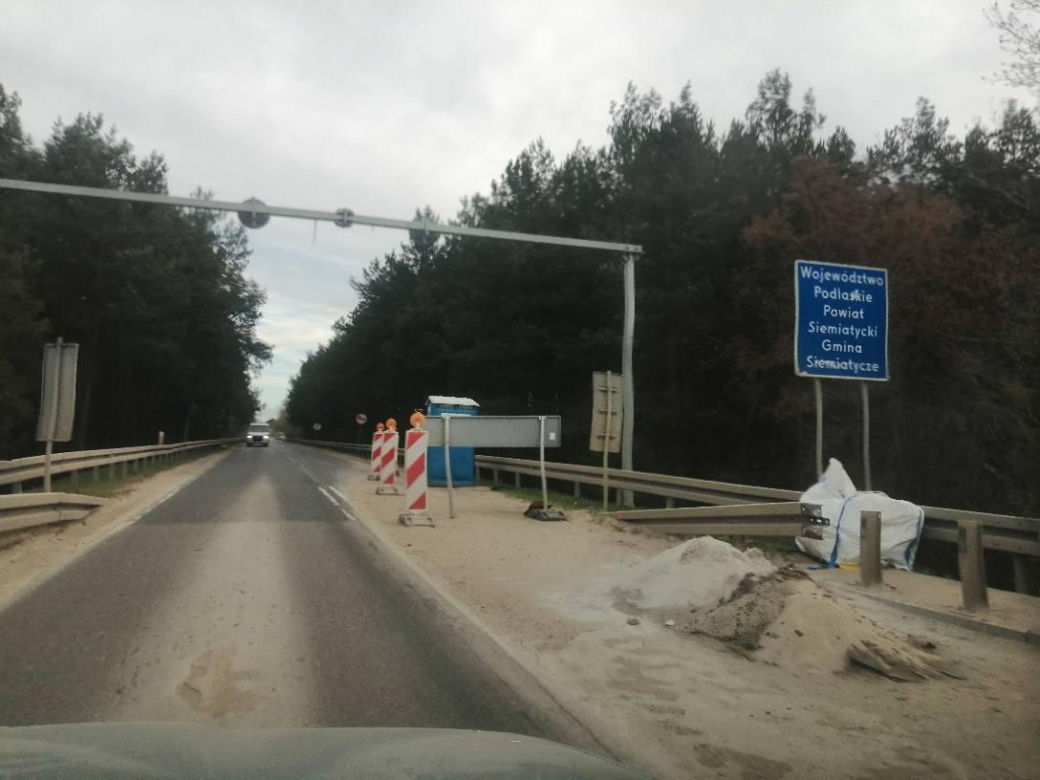 Remont mostu na Bugu w ciągu DK-19