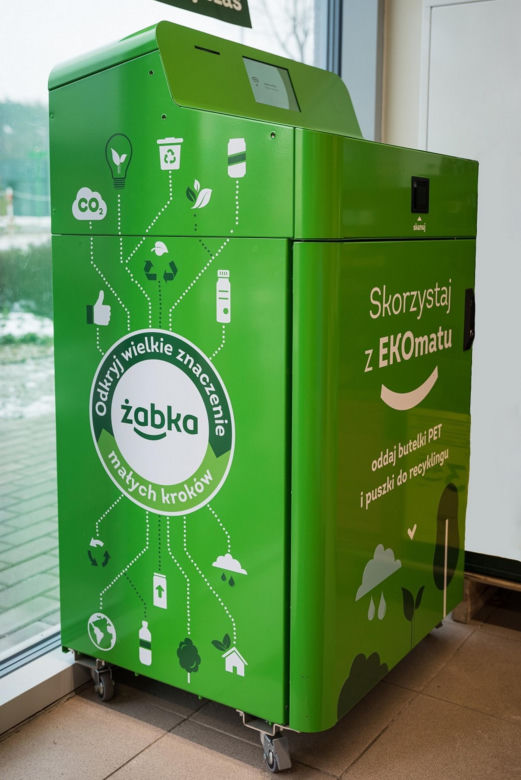 Żabka - recykling