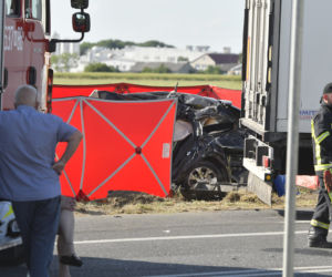 Wypadek w Elżbietowie. Zginęły dwie rodziny 
