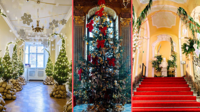 Zamek Książ w Wałbrzychu w świątecznej odsłonie