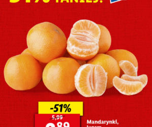  mandarynki luzem  cenie 2,89 zł/1 kg