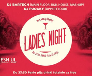 Ladies Night with ESN UŁ w Klubie Czekolada, 25 grudnia