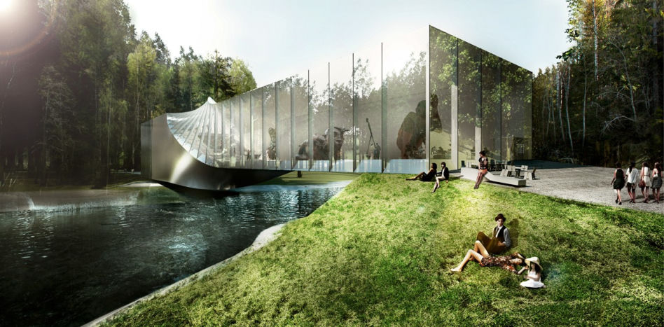 Muzeum Kistefos projektu Bjarke Ingels Group