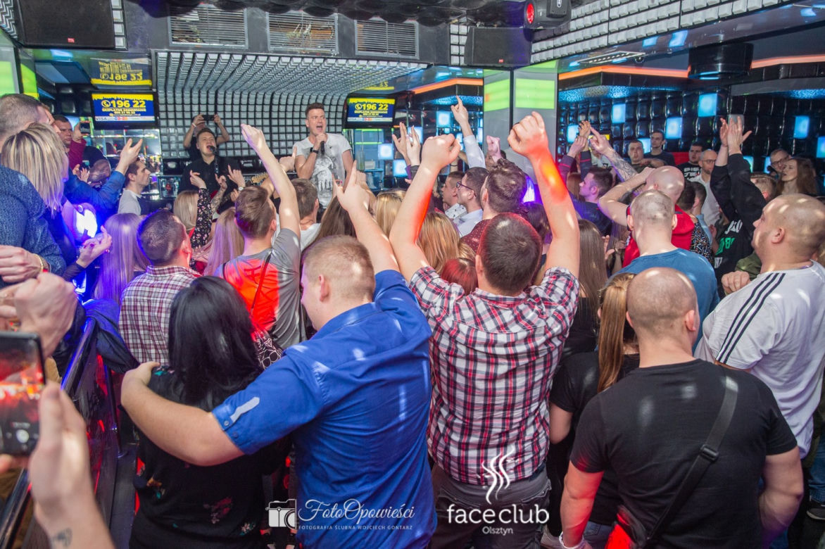 Dyskoteka w Face Club Olsztyn. Tańczyli z Power Play i Menelaosem