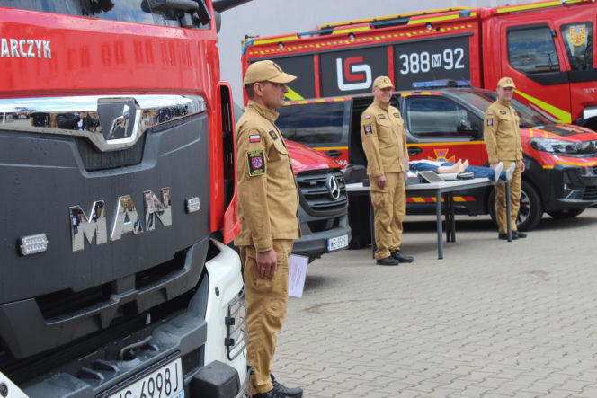 Do Komendy Miejskiej PSP w Siedlcach trafił nowoczesny sprzęt
