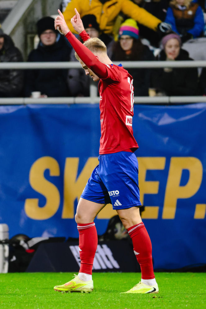 Arka Gdynia - Raków Częstochowa, zdjęcia kibiców i piłkarzy z meczu 17. kolejki PKO BP Ekstraklasy