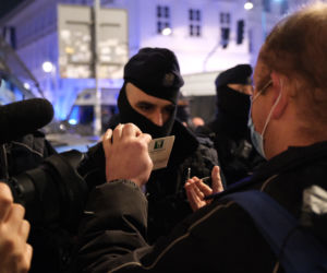 Blokada Sejmu przez Ogólnopolski Strajk Kobiet