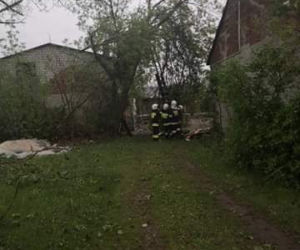 TRĄBA POWIETRZNA powietrzna w Łódzkiem. ZOBACZ Jakie szkody wywołał żywioł? [FOTO, WIDEO]