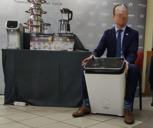 We Włocławku rozdają za darmo maszynę. która ma zabić koronawirusa