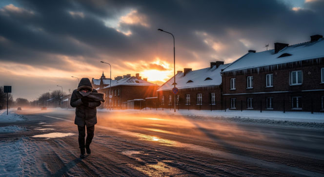 Co za piątek w Radomiu. Złowieszczy mróz nadciąga!