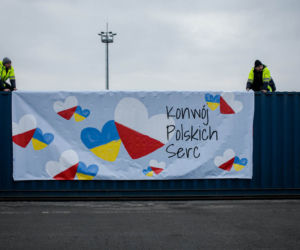  Największy prywatny konwój humanitarny z Polski dociera właśnie na Ukrainę 
