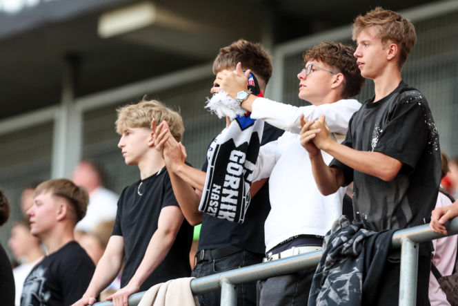 Górnik Zabrze - Ferencvaros: Zdjęcia kibiców z meczu 3. rundy eliminacji Ligi Europy