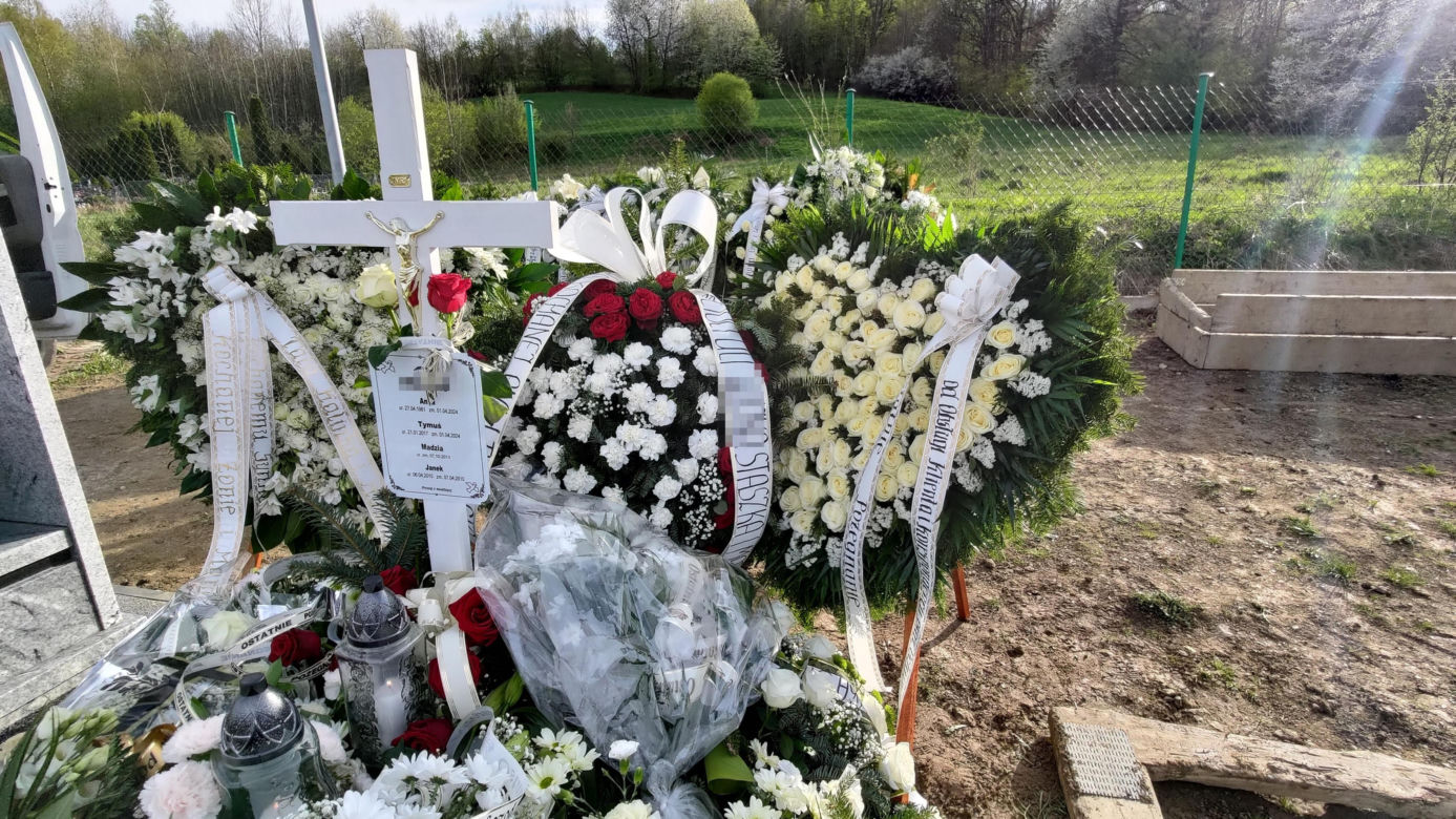 Tymuś i Anna zginęli w Rabce-Zdrój. Tak wyglądał przejmujący pogrzeb 
