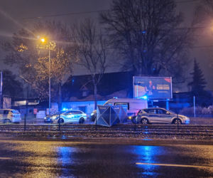 Makabra przy ul. Mogilskiej 