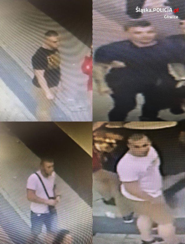Gliwice. Policja szuka sprawców pobicia [ZDJĘCIA]