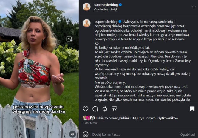 Afera działkowa SuperStyler