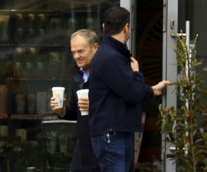 Rodzinna kawka Tuska