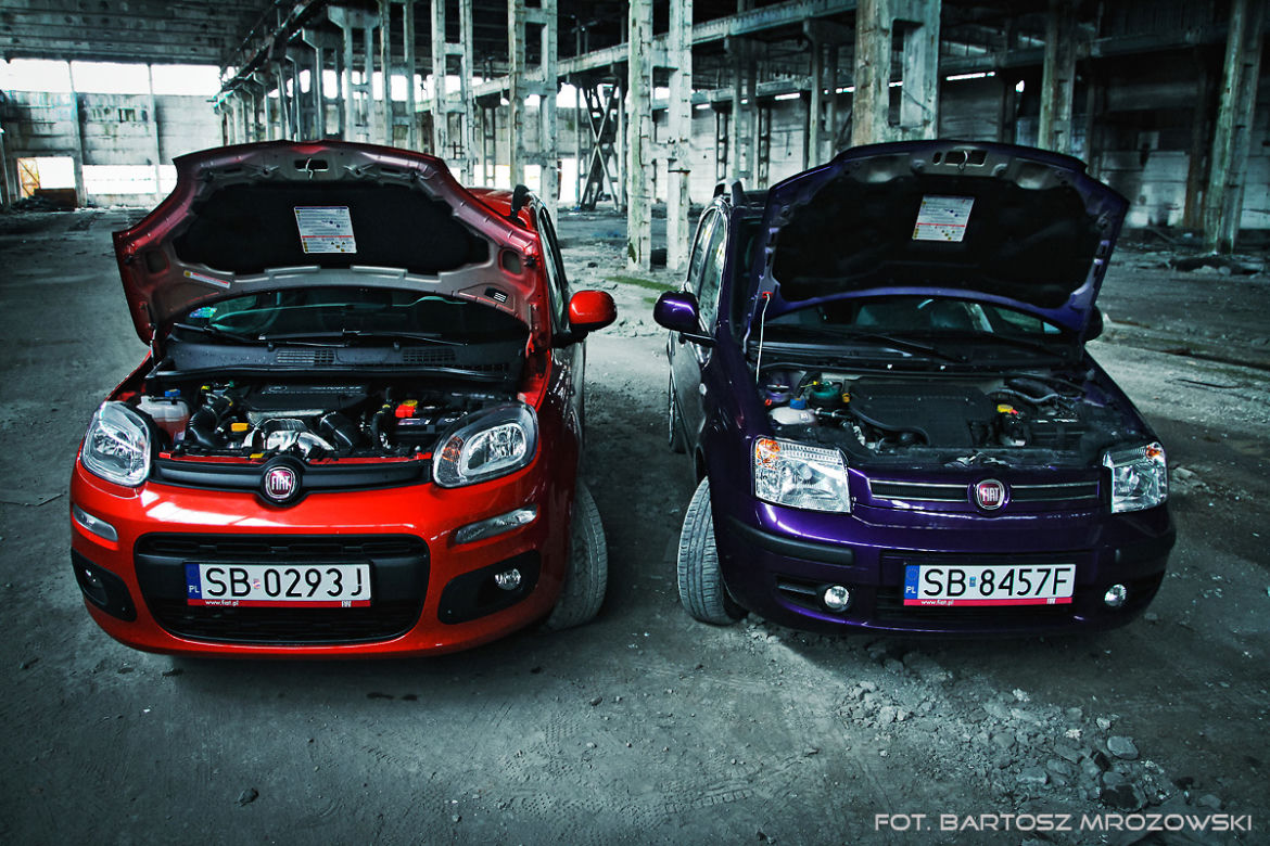 Nowy Fiat Panda III kontra Fiat Pand II