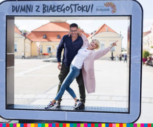 Kożuchowska i Karolak w Białymstoku. Kręcili odcinek serialu Rodzinka.pl 
