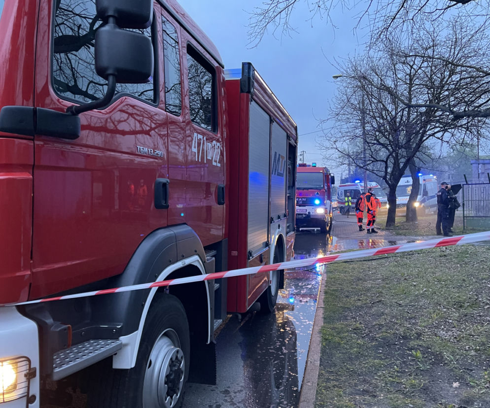 Wybuch gazu w Legionowie