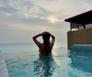 Gwiazdy witają nowy rok w bikini