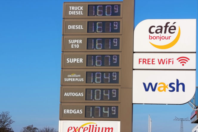 Ceny paliwa w Niemczech