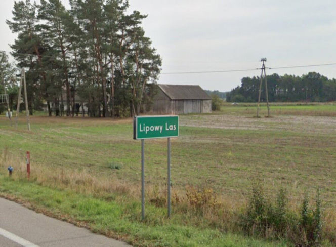 Wieś Lipowy Las na Mazowszu