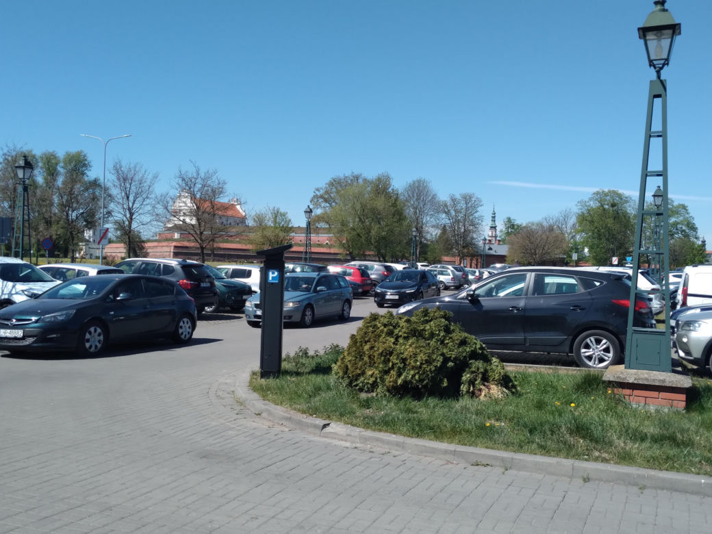 Strefa płatnego parkowania w Zamościu