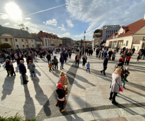 Wielka Parada Branickich w Białymstoku. Przejazd husarii