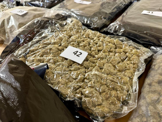 Wielki boss kiboli złapany na gorącym uczynku! Policjanci zabezpieczyli narkotyki warte 10 mln złotych!