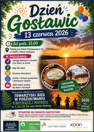 Nocny Bieg po Kwiat Paproci połączony z pierwszym festynem w Gosławicach