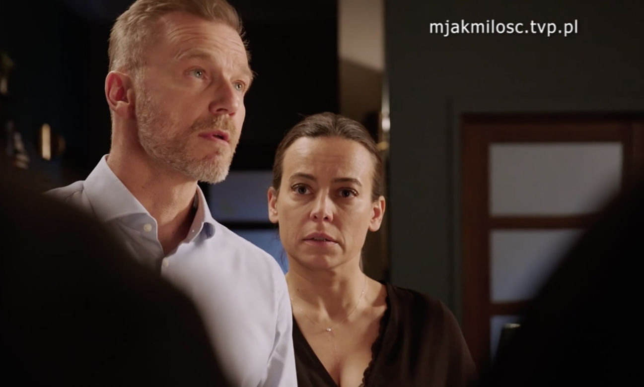 M jak miłość po wakacjach 2023. Andrzej Budzyński (Krystian Wieczorek), Magda (Anna Mucha)
