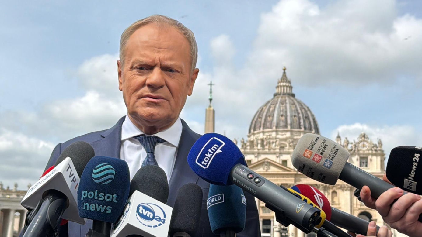 Tusk ujawnił, jak wyglądało spotkanie z papieżem.