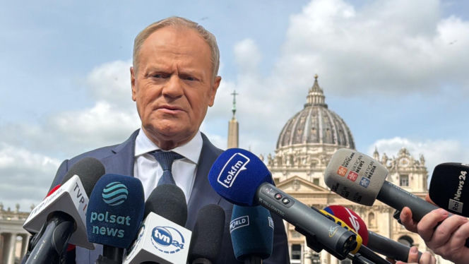 Tusk ujawnił, jak wyglądało spotkanie z papieżem.