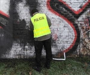 KOSZMARNE zniszczenia na Chojnach. Pseudokibice zalali farbą 11 budynków!