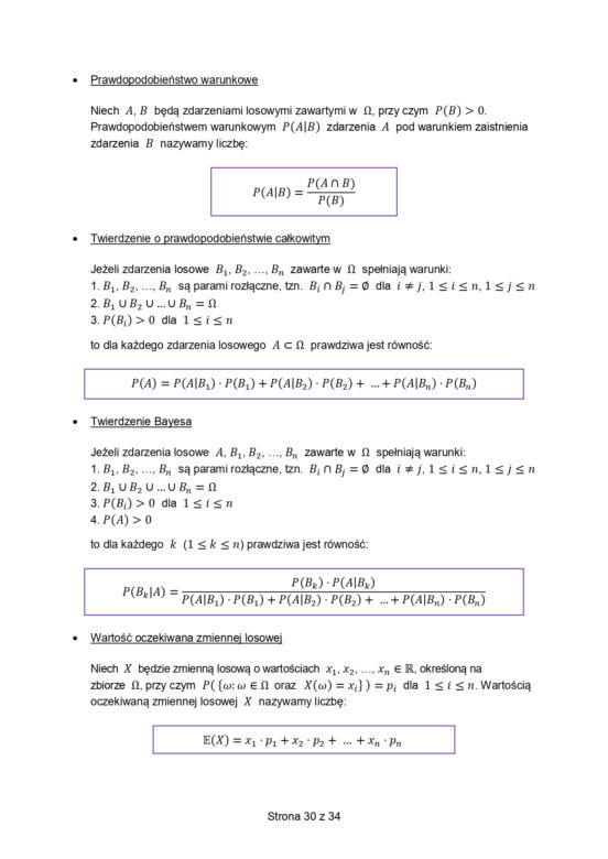 Karta wzorów matematyka matura 2023