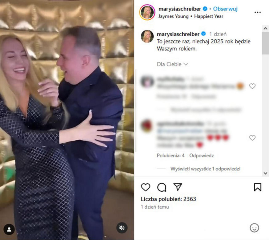 Tak Marianna Schreiber spędziła czas z Przemysławem Czarneckim 