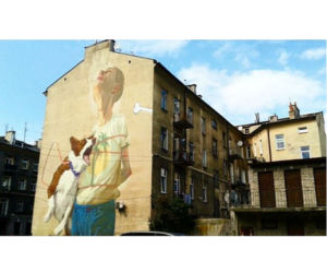 Mural przy ul. Lubartowskiej