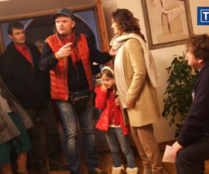 Ranczo 10 sezon. Wojciech Adamczyk, Lucy (Ilona Ostrowska), Kusy (Paweł Królikowski), Kinga (Agnieszka Pawełkiewicz), Kuba (Mikołaj Krawczyk)