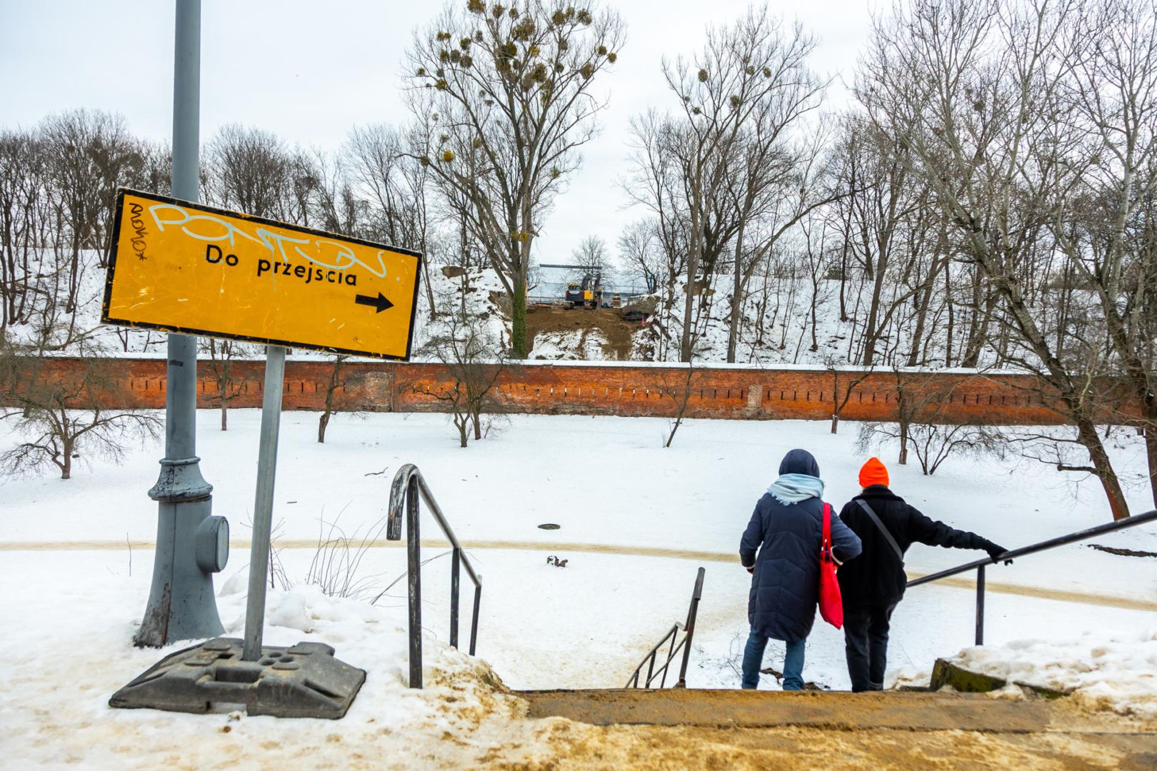 Budowa kładki na Cytadelę Warszawską