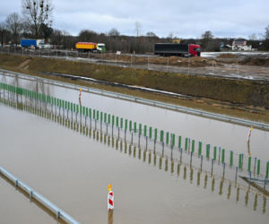 Karwice, zalana trasa S6